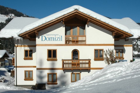 Foto Haus Domizil im Winter